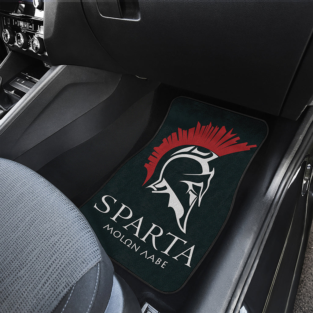 Spartan Molon Labe Print Front Car Floor Mats