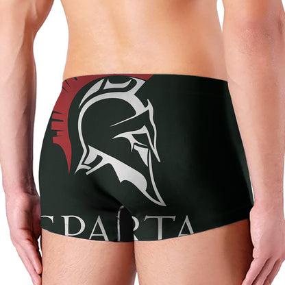 Spartan Molon Labe Print Men's Boxer Briefs