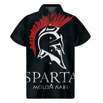 Spartan Molon Labe Print Men's Short Sleeve Shirt
