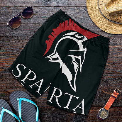 Spartan Molon Labe Print Men's Shorts