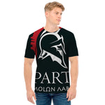 Spartan Molon Labe Print Men's T-Shirt