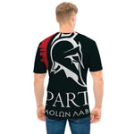 Spartan Molon Labe Print Men's T-Shirt