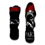 Spartan Molon Labe Print Muay Thai Shin Guard