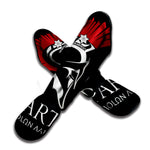 Spartan Molon Labe Print Muay Thai Shin Guard