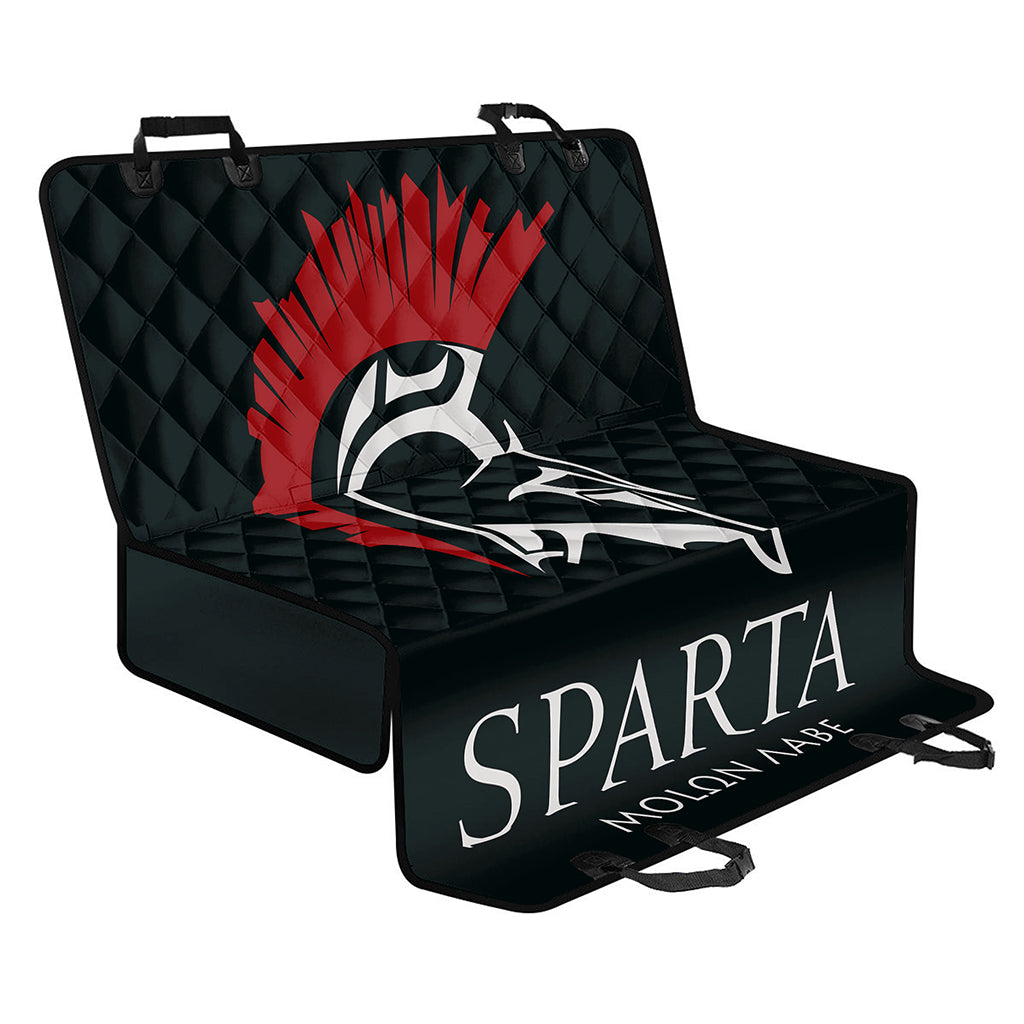 Spartan Molon Labe Print Pet Car Back Seat Cover