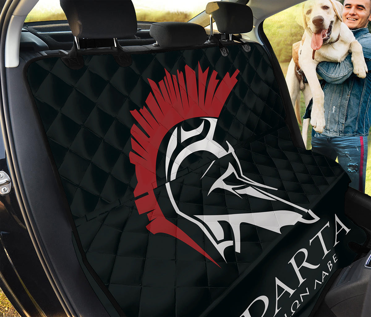 Spartan Molon Labe Print Pet Car Back Seat Cover