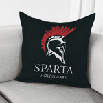 Spartan Molon Labe Print Pillow Cover