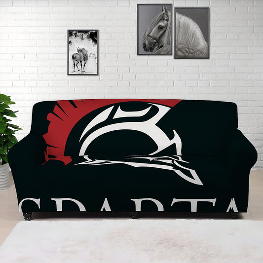 Spartan Molon Labe Print Sofa Cover