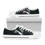 Spartan Molon Labe Print White Low Top Shoes