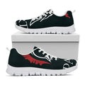 Spartan Molon Labe Print White Running Shoes