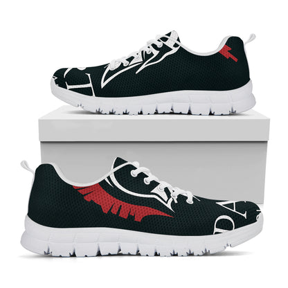 Spartan Molon Labe Print White Sneakers