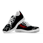 Spartan Molon Labe Print White Sneakers