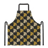 Spartan Warrior Helmet Pattern Print Apron