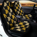 Spartan Warrior Helmet Pattern Print Universal Fit Car Seat Covers