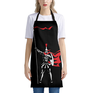 Spartan Warrior Print Apron