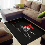 Spartan Warrior Print Area Rug