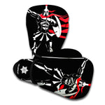 Spartan Warrior Print Boxing Gloves