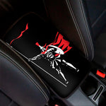 Spartan Warrior Print Car Center Console Cover