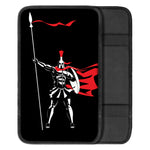 Spartan Warrior Print Car Center Console Cover