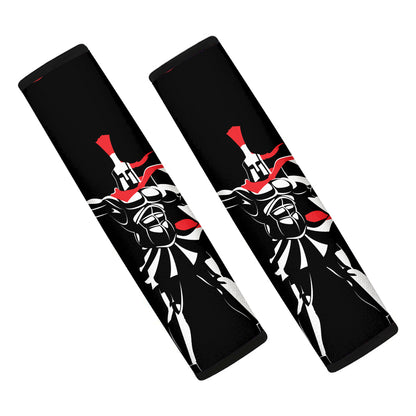 Spartan Warrior Print Car Seat Belt Covers