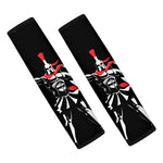 Spartan Warrior Print Car Seat Belt Covers