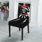 Spartan Warrior Print Dining Chair Slipcover