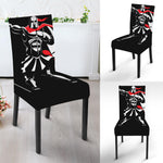 Spartan Warrior Print Dining Chair Slipcover