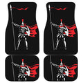Spartan Warrior Print Front and Back Car Floor Mats