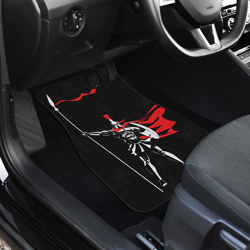 Spartan Warrior Print Front Car Floor Mats