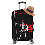 Spartan Warrior Print Luggage Cover