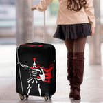 Spartan Warrior Print Luggage Cover