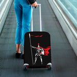 Spartan Warrior Print Luggage Cover