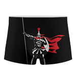 Spartan Warrior Print Men's Boxer Briefs