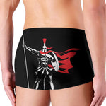 Spartan Warrior Print Men's Boxer Briefs
