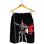 Spartan Warrior Print Men's Shorts