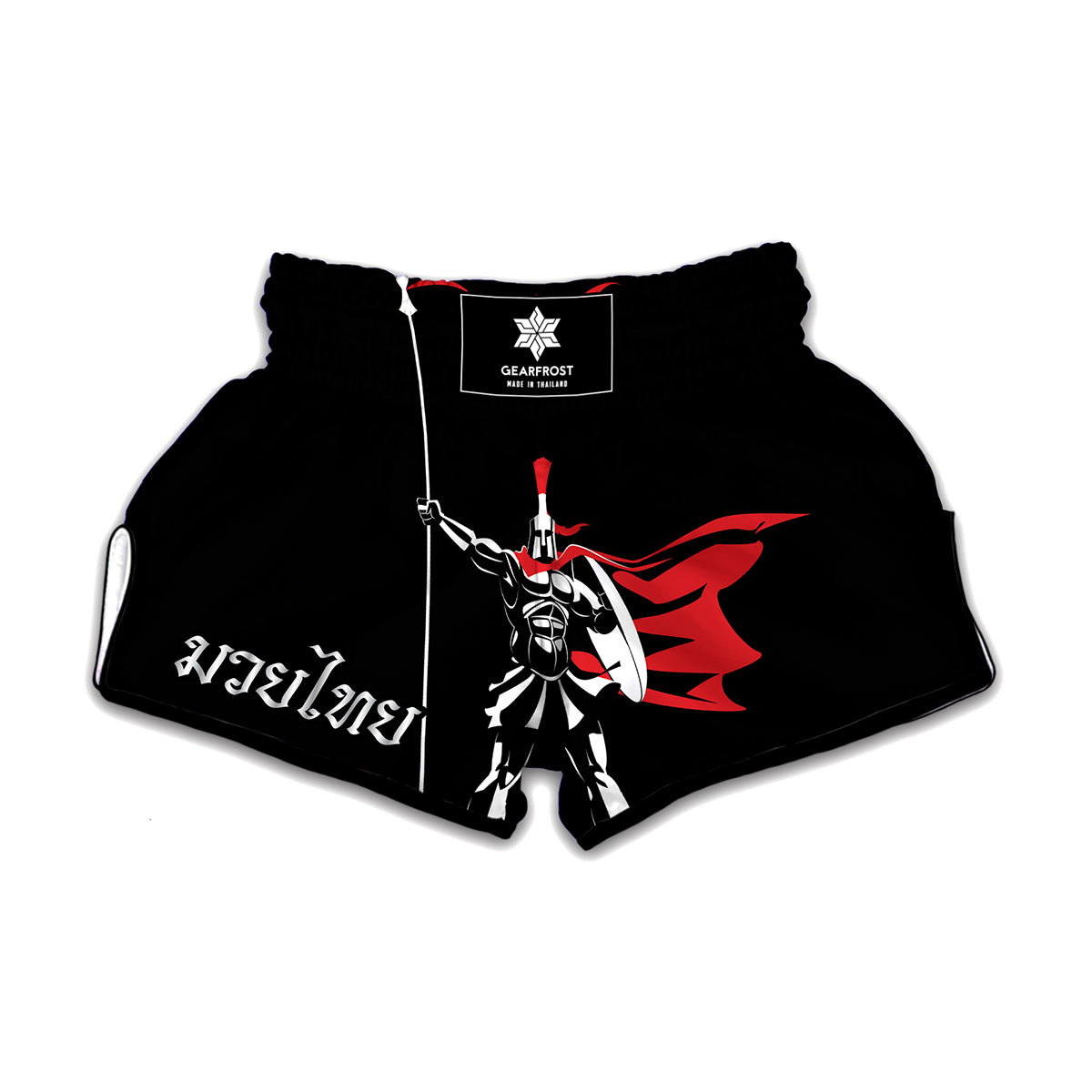 Spartan Warrior Print Muay Thai Boxing Shorts