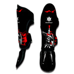 Spartan Warrior Print Muay Thai Shin Guard
