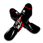 Spartan Warrior Print Muay Thai Shin Guard