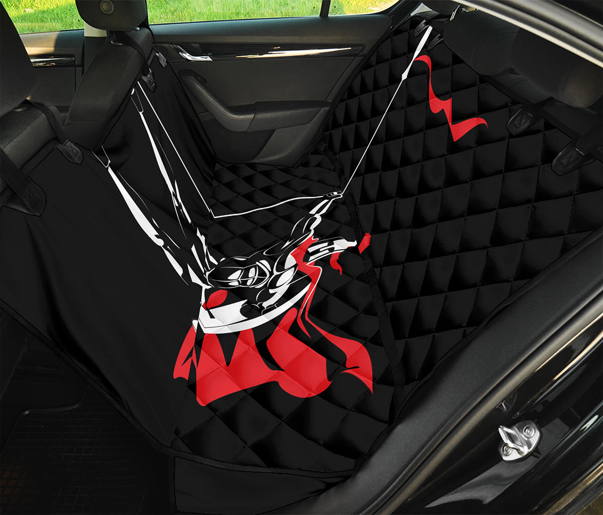 Spartan Warrior Print Pet Car Back Seat Cover
