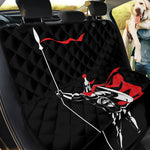 Spartan Warrior Print Pet Car Back Seat Cover