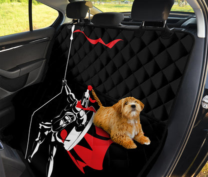Spartan Warrior Print Pet Car Back Seat Cover