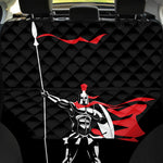 Spartan Warrior Print Pet Car Back Seat Cover
