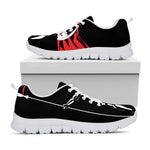 Spartan Warrior Print White Sneakers