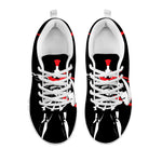 Spartan Warrior Print White Sneakers