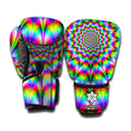 Spiky Psychedelic Optical Illusion Boxing Gloves