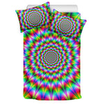 Spiky Psychedelic Optical Illusion Duvet Cover Bedding Set