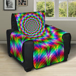 Spiky Psychedelic Optical Illusion Recliner Protector