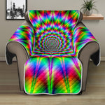 Spiky Psychedelic Optical Illusion Recliner Protector