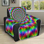 Spiky Psychedelic Optical Illusion Recliner Protector