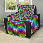 Spiky Psychedelic Optical Illusion Recliner Protector